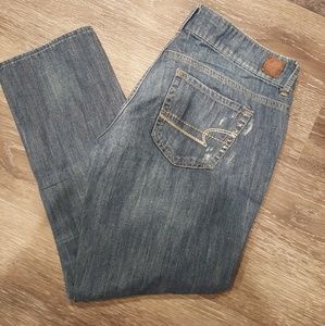 American Eagle boyfriend capri